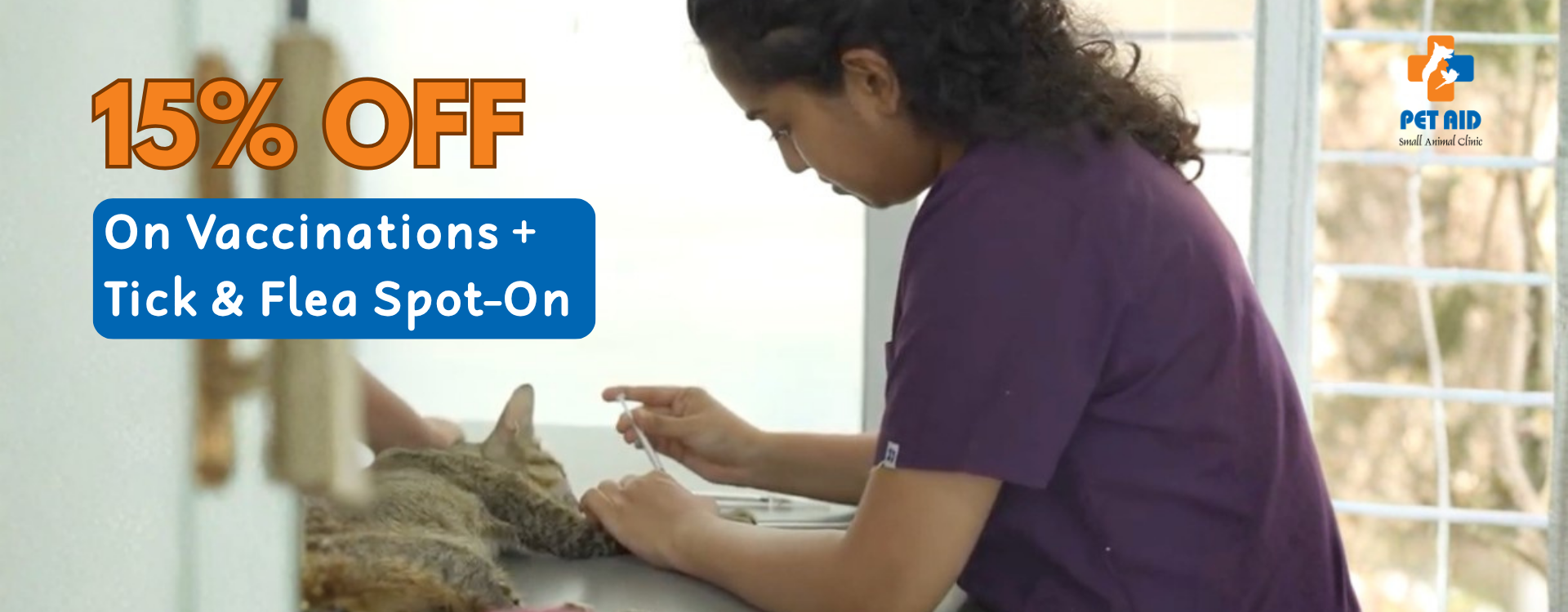 On Vaccinations + Tick & Flea Spot-On